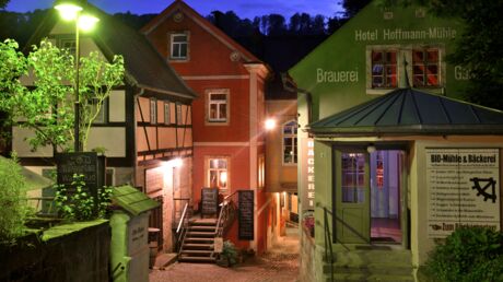 Bad Schandau - Ortsteil Schmilka. Schmilksche Mühle