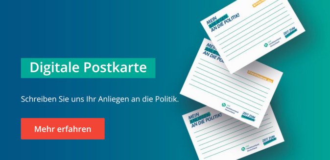 Grafik mit Postkarten