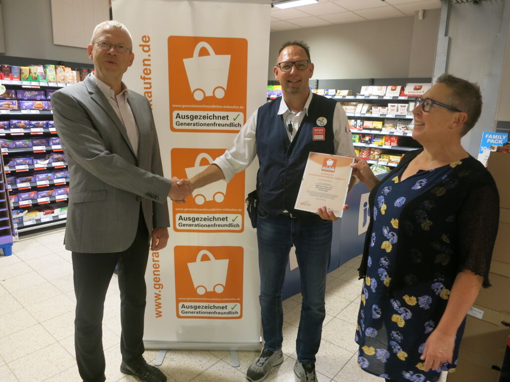 Generationenfreundlich einkaufen: REWE Zschorn Leipzig Eutritzsch