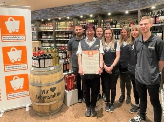 EDEKA Färber erhält das Qualitätszeichen "Ausgezeichnet Generationenfreundlich"