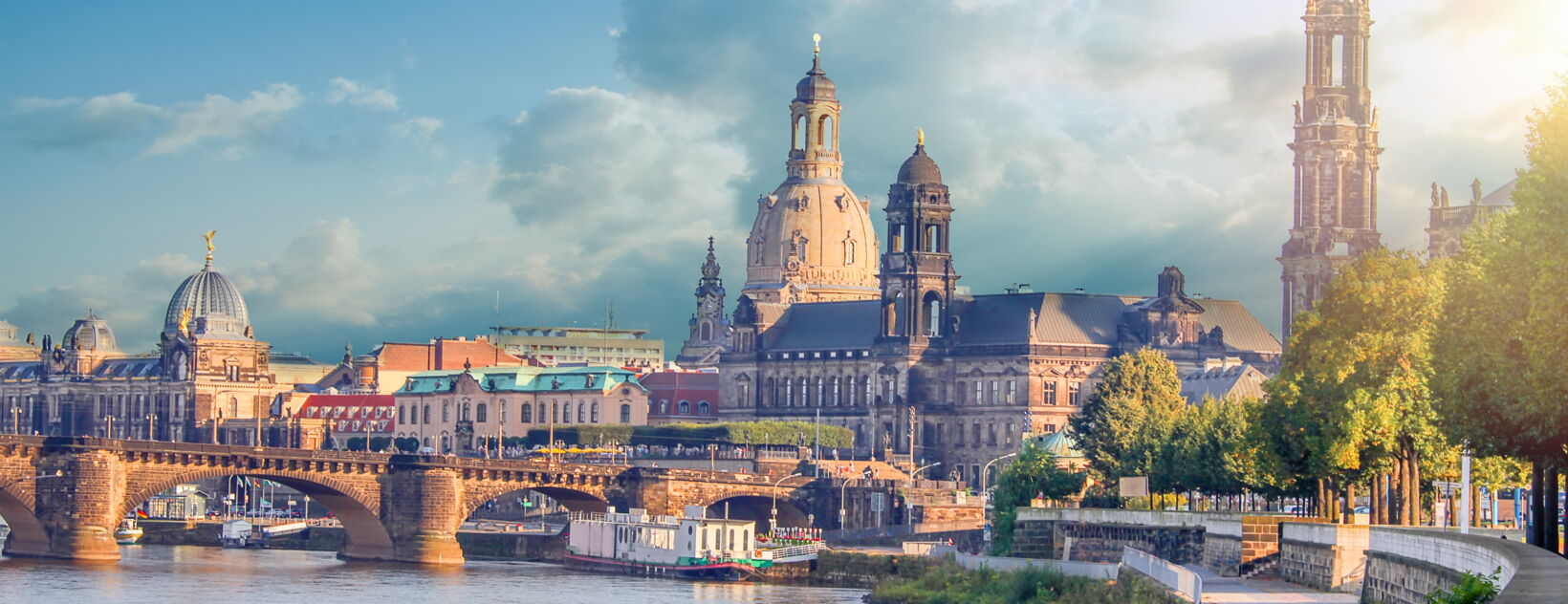 Dresdner Stadtsilhouette